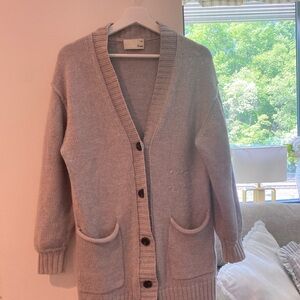 Aritizia Wilfred Free Women's Gray Cardigan Sweater